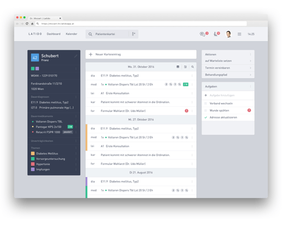 Praxissoftware online