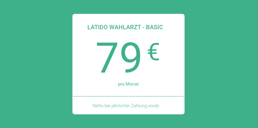 Wahlarzt-Software Kosten - ein unschlagbares Preis-Leistungs-Verhältnis